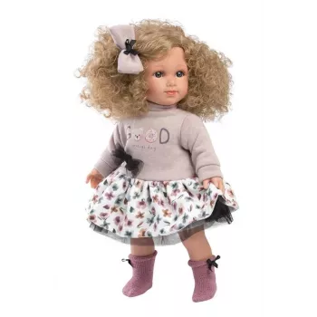 Lalka Llorens Elena 35 cm — miękki korpus, ręcznie malowana twarz i kończyny