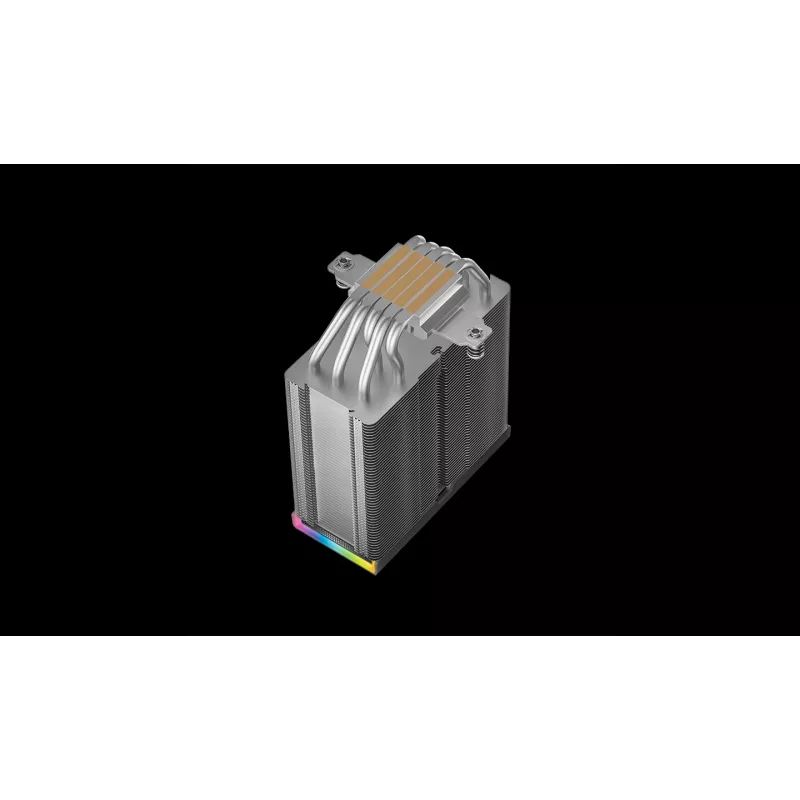 Chłodzenie powietrzne DeepCool AK500S Digital SE — wentylator 120 mm, obsługa gniazd LGA1700/AM5/AM4 oraz Intel LGA115x/1200, czarne