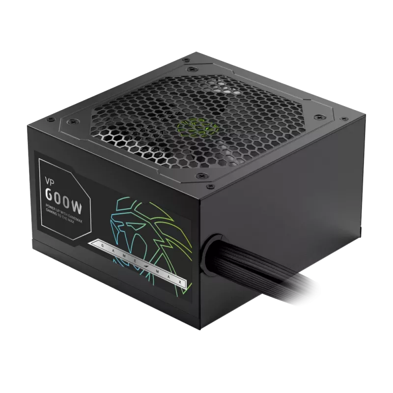 Zasilacz Gamemax, 80 PLUS, Standard | VP 600S | 600 W