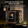 Corsair AIR 5400 LX-R RGB iCUE LINK Midi Tower Czarny