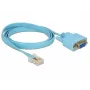 Kabel szeregowy DeLOCK 63341 niebieski 1 m DB-9