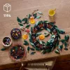 klocek konstrukcyjny LEGO 10340 Icons Świąteczny wieniec