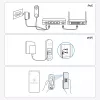 Reolink D340W Wideodomofon 5 MP Wi-Fi Wykrywanie Osób Dwukierunkowy Dźwięk