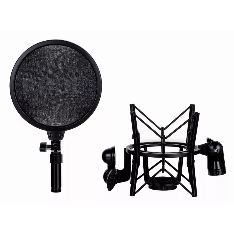 Mikrofon RØDE SM6 — czarny, waga 0,682 kg, wymiary 210×133×210 mm