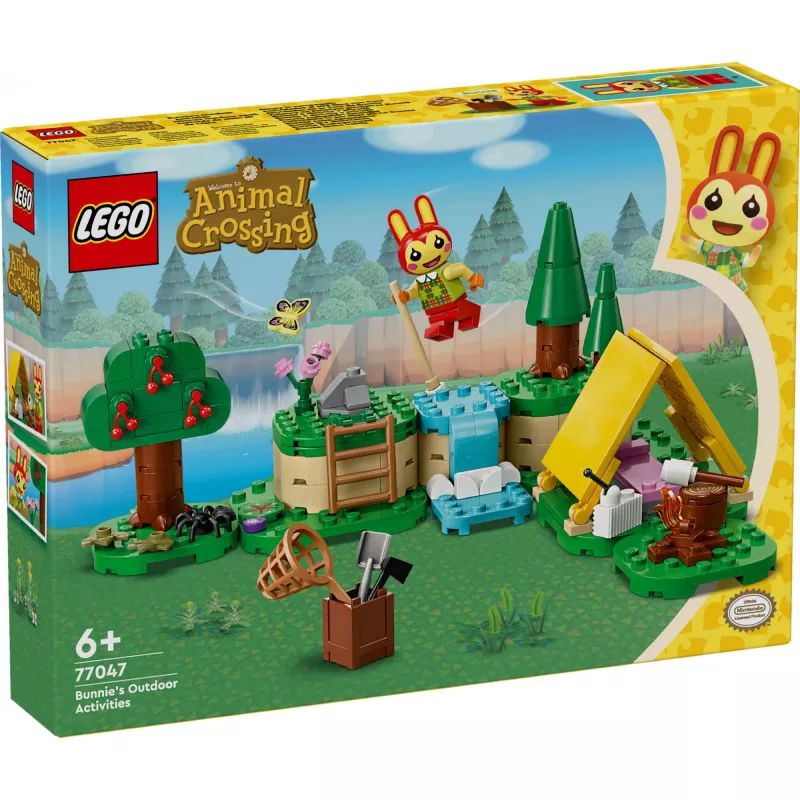 Klocki konstrukcyjne LEGO Animal Crossing zestaw 77047 Zabawa na świeżym powietrzu Mimmi