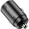 Ładowarka samochodowa YENKEE CAR 02 Power Delivery 30W z portami USB-A i USB-C