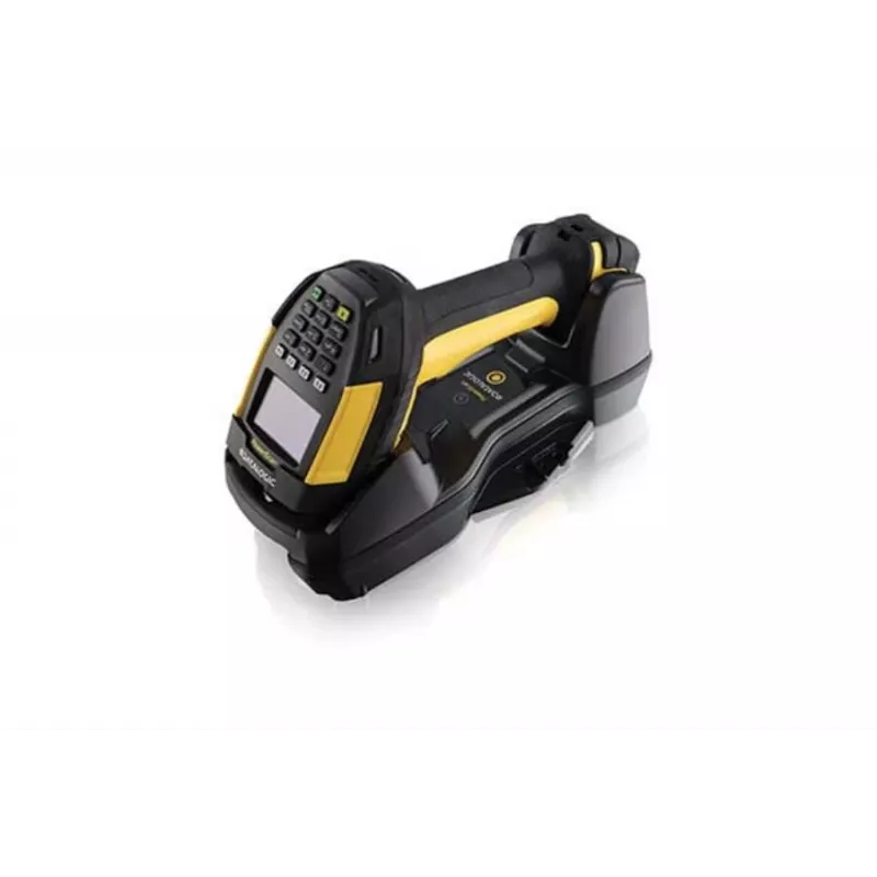 Ręczny czytnik kodów kreskowych Datalogic PM9600-DKHP433RK10 1D/2D Laser przewodowy bezprzewodowy