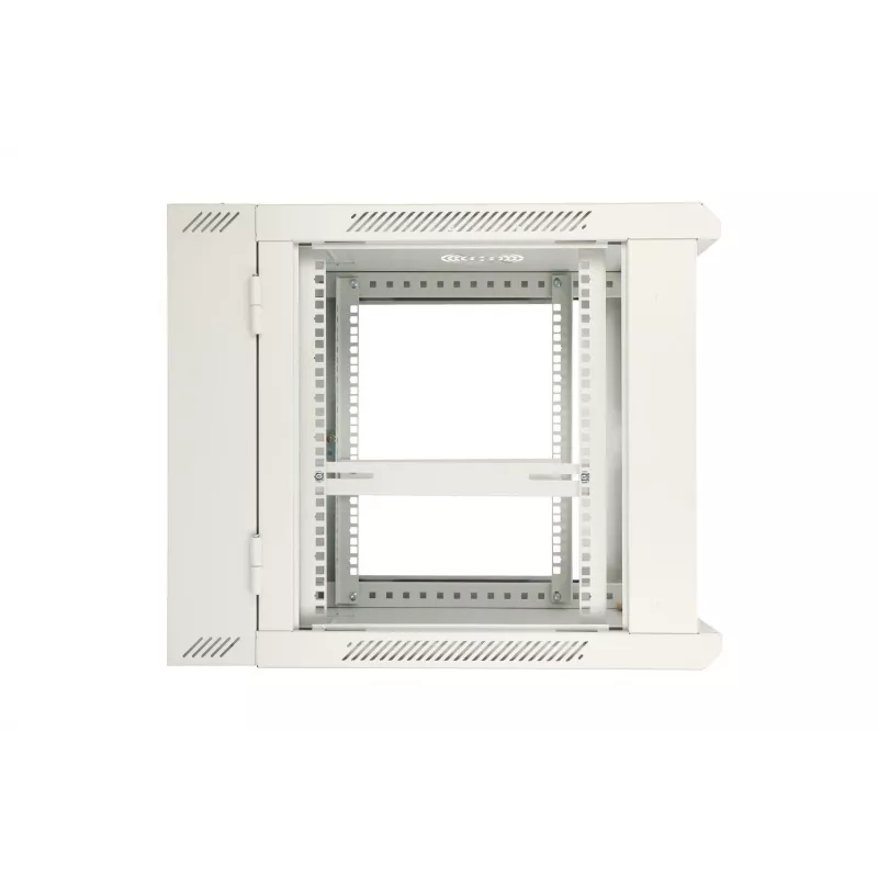 Extralink Szafa rack 9U 600x600 AZH Szara, naścienna, skrzydłowa
