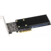 Sonnet M.2 2x4 Low-profile PCIe Card RAID-Controller PCI Express x8 3.0 (FUS-SSD-2X4-E3S)
