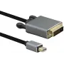 Kabel Mini DisplayPort na DVI helos 288475 — 1,0 m, czarny
