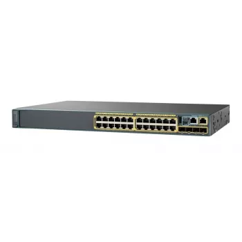 Cisco - Catalyst 2960X-24TS-LL - Switch - Zarządzalny - 24 x 10/100/1000 + 4 x Gigabit SFP - Komputer stacjonarny
