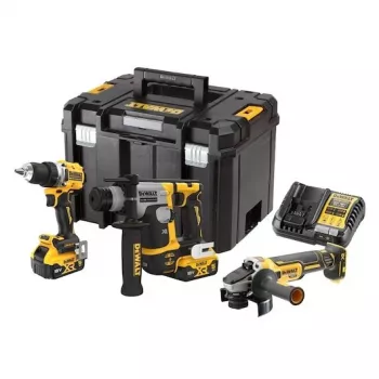 Wkrętarka akumulatorowa/zakrętarka udarowa DeWALT DCK355P2T-QW 18V 2x5Ah