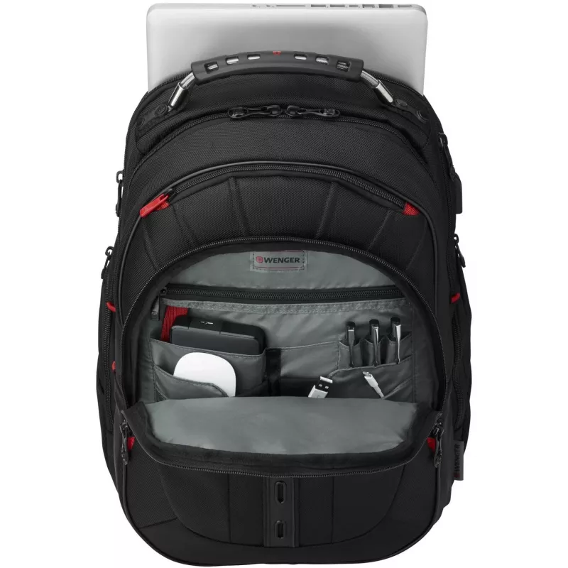 Wenger Pegasus Deluxe - plecak na notebooka - 40,6 cm - 35,60cm (14) - 40,60cm (16) - Czarny (606492)