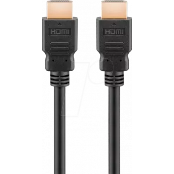 Goobay 41081 Kabel HDMI 0,5 m HDMI Typ A (Standard) 2 x HDMI Typ A (Standard) Czarny (41081)