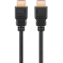 Goobay 41081 Kabel HDMI 0,5 m HDMI Typ A (Standard) 2 x HDMI Typ A (Standard) Czarny (41081)