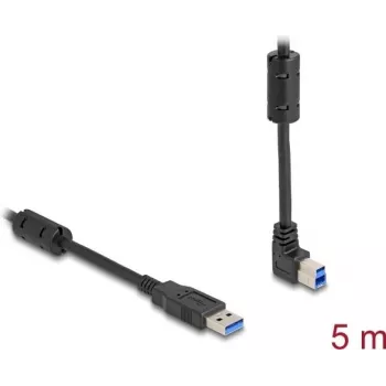 Kabel DeLOCK USB Typ-A męski na Typ-B męski 90° w górę 5 m