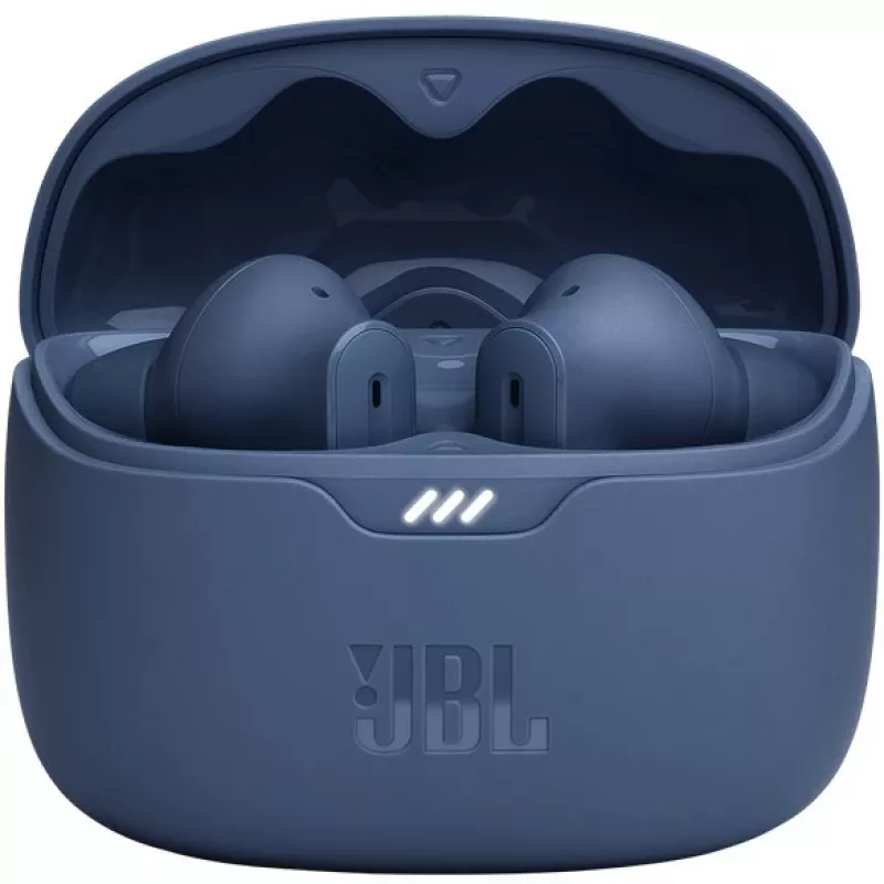 Zestaw słuchawkowy JBL Tune Beam True Wireless Stereo (TWS) douszny Rozmowy/Muzyka USB typu C Bluetooth Niebieski