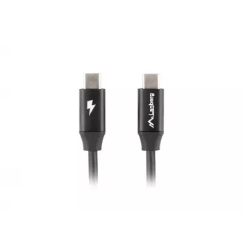 Kabel USB-C M/M 2.0 CA-CMCM-40CU-0005-Czarny 0,5 m
