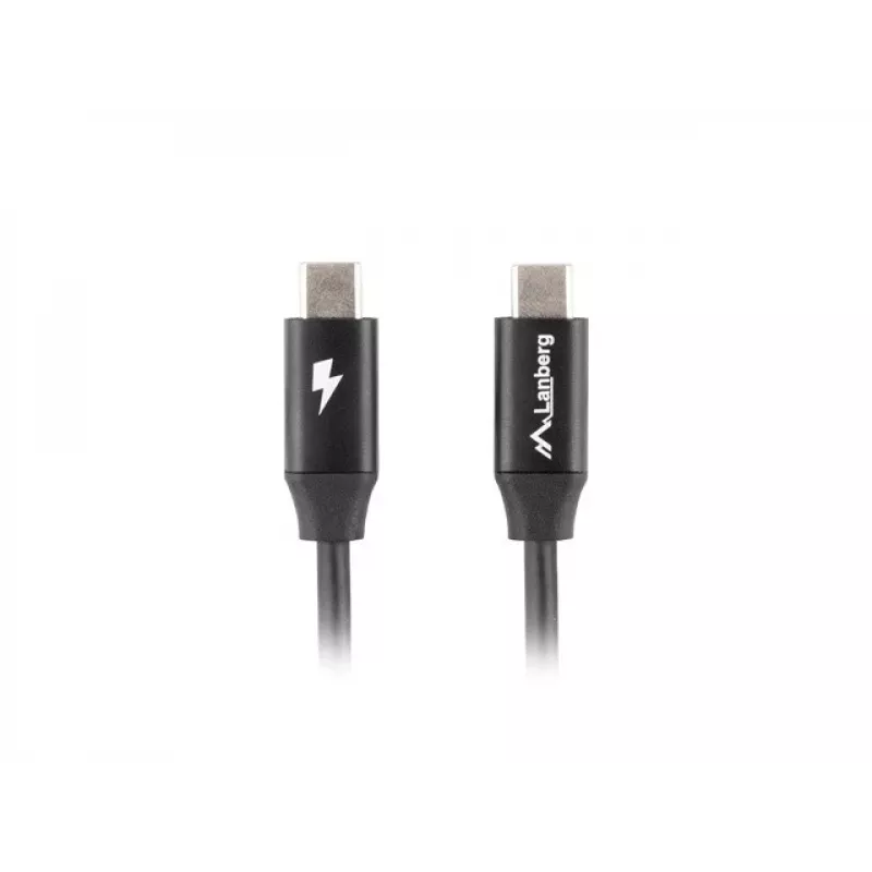 Kabel USB-C M/M 2.0 CA-CMCM-40CU-0005-Czarny 0,5 m