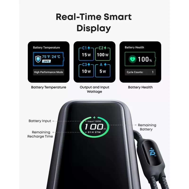 Przenośny powerbank Anker A1695H11 25000 mAh