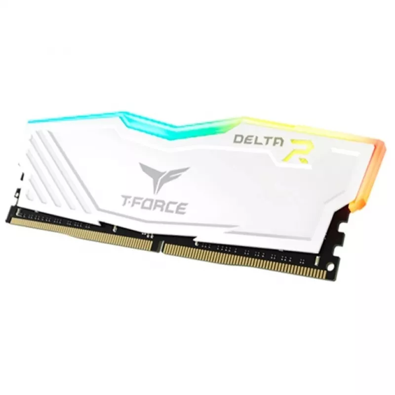 DIMM 16 GB DDR4-3200 (2x 8 GB) Dual-Kit, pamięć biała, TF4D416G3200HC16FDC01, Delta RGB, INTEL XMP