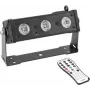 LED-efekt świetlny EUROLITE BAR-3 DMX 3 diody LED — kompaktowe oświetlenie sceniczne/oślepiające ze sterowaniem DMX