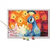 Zestaw do malowania Ravensburger CreArt Proud Peacock — zestaw malarski