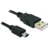 Kabel USB DeLOCK USB 2.0-A / USB mini-B 5pin 0,70 m