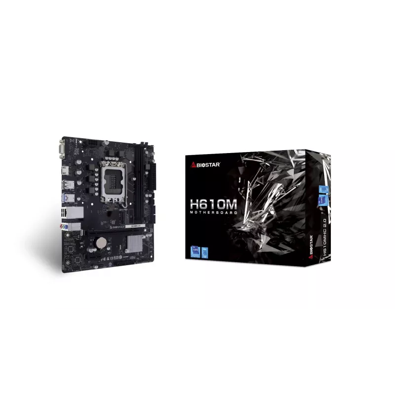 Płyta główna Biostar H610MHC 2.0 Intel H610 LGA 1700 micro ATX