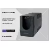 Qoltec 53774 zasilacz awaryjny (UPS) Line-Interactive 1 kVA 600 W 1 gniazdo AC