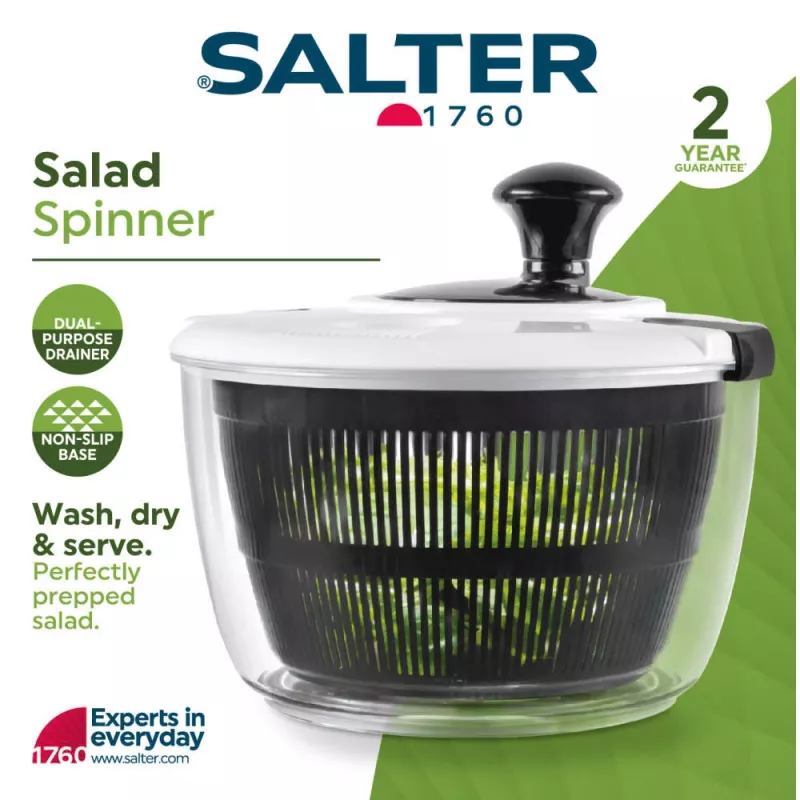 Salter BW12003EU7 Wirówka do Sałaty 3,5L
