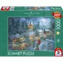 Schmidt Spiele Thomas Kinkade Studios “Santa's Silent Night” puzzle 1000 elementów