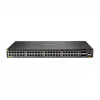 Hewlett Packard Enterprise HPE Aruba Networking CX 6200F 48G Class4 PoE 4SFP+ 740W Switch - Switch - maks. odległość stosowania 10 km - L3 - zarządzany - 48 x 10/100/1000 (PoE+) + 4 x 1 Gi