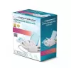 Nebulizator stołowy siateczkowy ESPERANZA ECN002 — nebulizacja 0,4 ml/min, pojemność 10 ml, maski dla dorosłego i dziecka, ustnik, 220 V