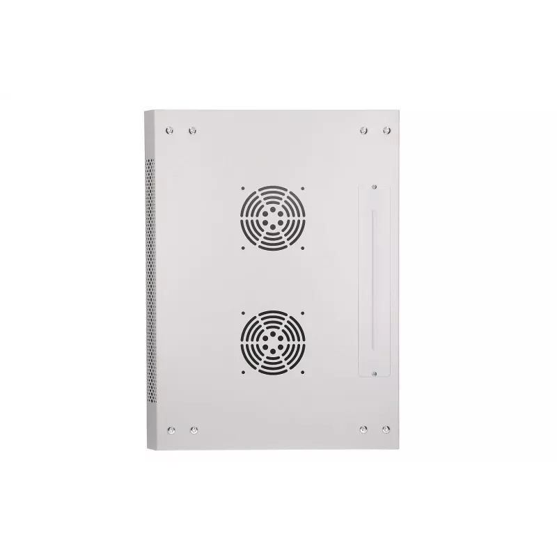 Szafa rack Extralink 12U 600x450 szara do montażu na ścianie