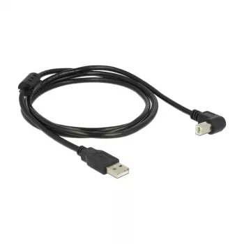 Kabel USB DeLOCK 1,5m USB 2.0-A USB 2.0-B Czarny