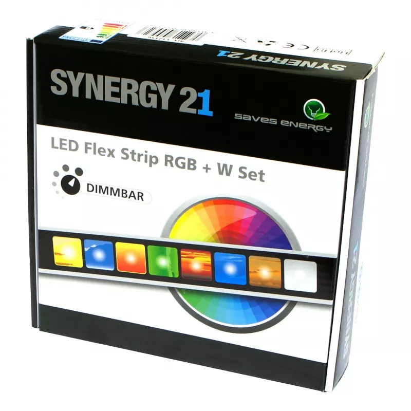 Synergy 21 LED Flex Strip 5050 - 30 RGB-W DC12V kompletny zestaw V2