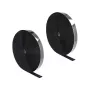 Taśma rzepowa DeLOCK Heavy-duty samoprzylepna 25 m x 25 mm czarna