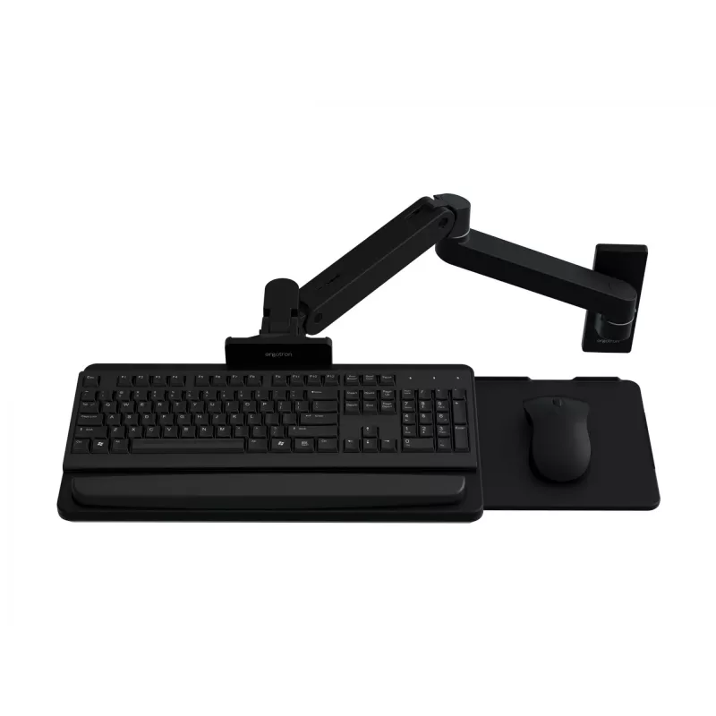 Uchwyt na klawiaturę Ergotron LX Pro Wall klawiatura Arm czarny Aluminium