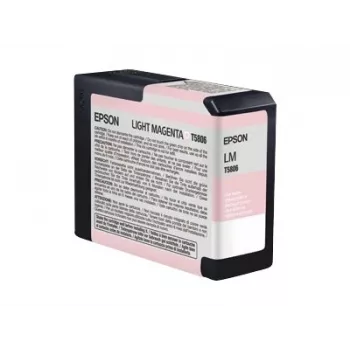 Epson Singlepack Jasnomagenta T580600, Jasnomagenta, Tusz pigmentowy, 80 ml, 1 szt.