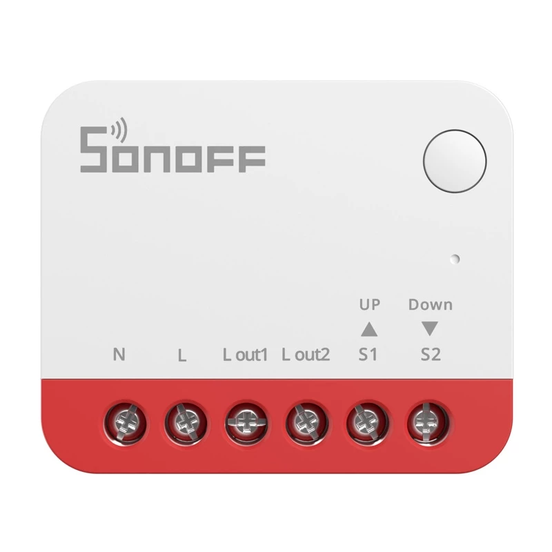 Inteligentny przełącznik Sonoff MINI-ZBRBS ZigBee kompatybilny mini rozmiar do montażu podtynkowego, niskoprofilowy przekaźnik