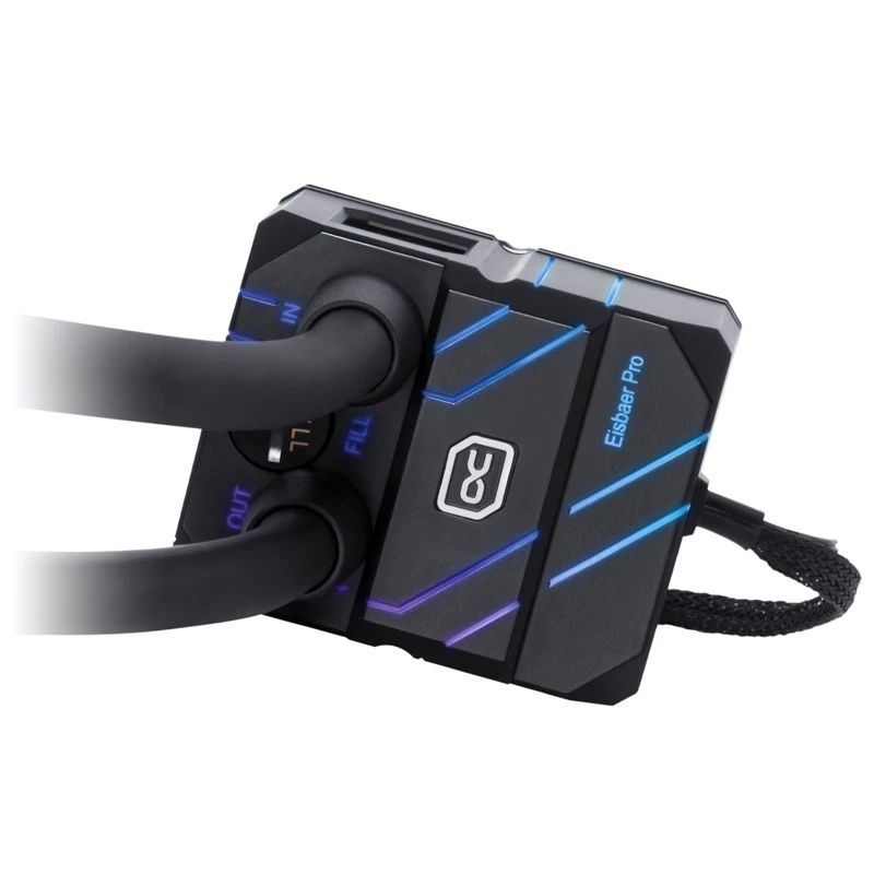 Płyn chłodzący Alphacool Eisbaer Pro Aurora Acrylic miedź Nickel 1/4 cala