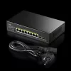 Niezarządzalny przełącznik Cudy GS1008PS2 Gigabit Ethernet 8 portów PoE