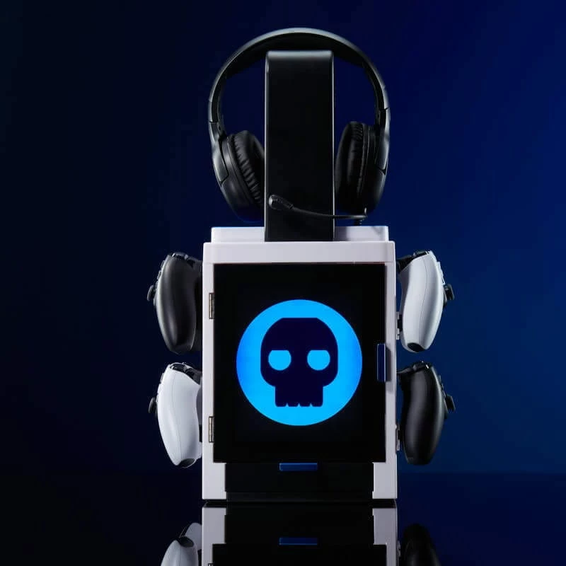 Numskull Games PS5 Inspired Gaming Locker, dyskietka na gry, PlayStation 5, Grau, przewodowy, 1 szt.