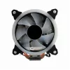 Chłodzenie powietrzne Gembird CPU-HURACAN-ARGB-X130 12 cm Czarno-Białe