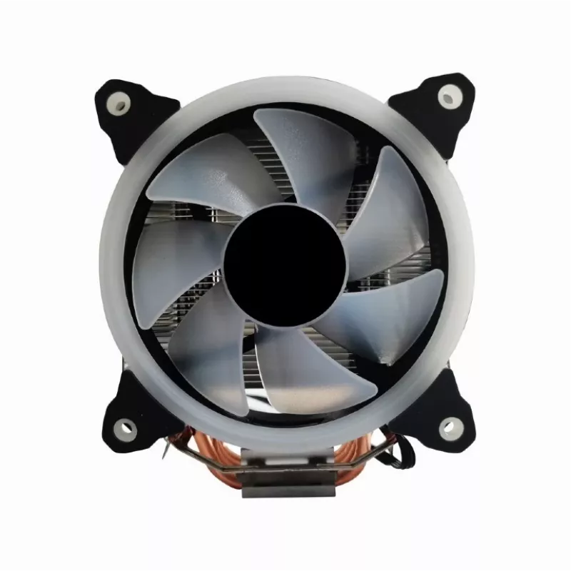 Chłodzenie powietrzne Gembird CPU-HURACAN-ARGB-X130 12 cm Czarno-Białe