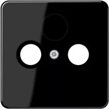 Jung Cover Plate czarny do gniazda antenowego CD 561 SAT czarny (CD561SATSW)
