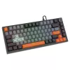 Klawiatura gamingowa Savio ASTRAL BLACK JADE 3 KOLORY USB QWERTY US International