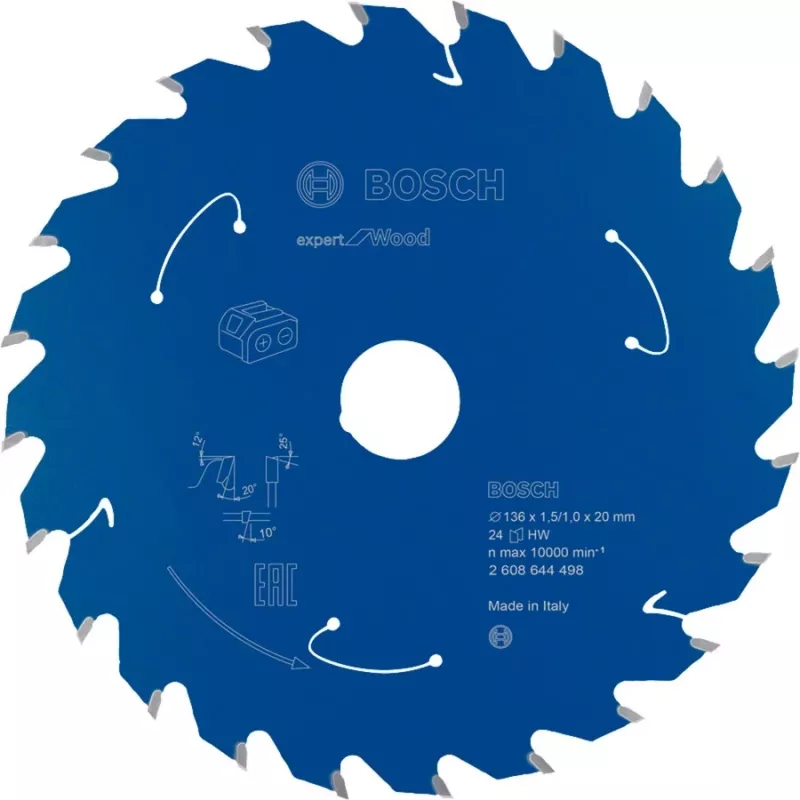 Bosch 2 608 644 498 brzeszczot piły tarczowej 13.6 cm 1 szt.