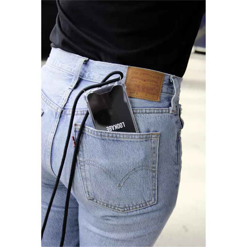 Cover Coros LOO004 iPhone XR 15,5 cm (6,1 cala) Czarny Przezroczysty